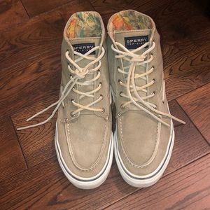 Men’s Sperry Canvas Hightop TopSiders (10)
